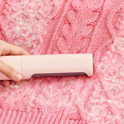 2-in-1 Reusable Pet Hair Remover Brush – Self-Cleaning Portable Lint Roller for Cat & Dog Fur