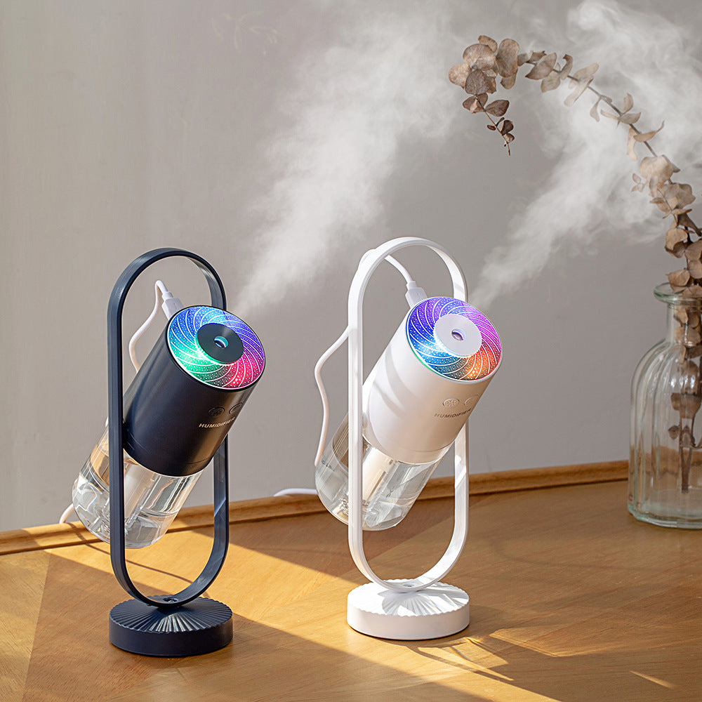 Magic Shadow USB Air Humidifier with Projection Night Light – Ultrasonic Mini Mist Maker for Home, Car & Office