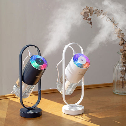 Magic Shadow USB Air Humidifier with Projection Night Light – Ultrasonic Mini Mist Maker for Home, Car & Office