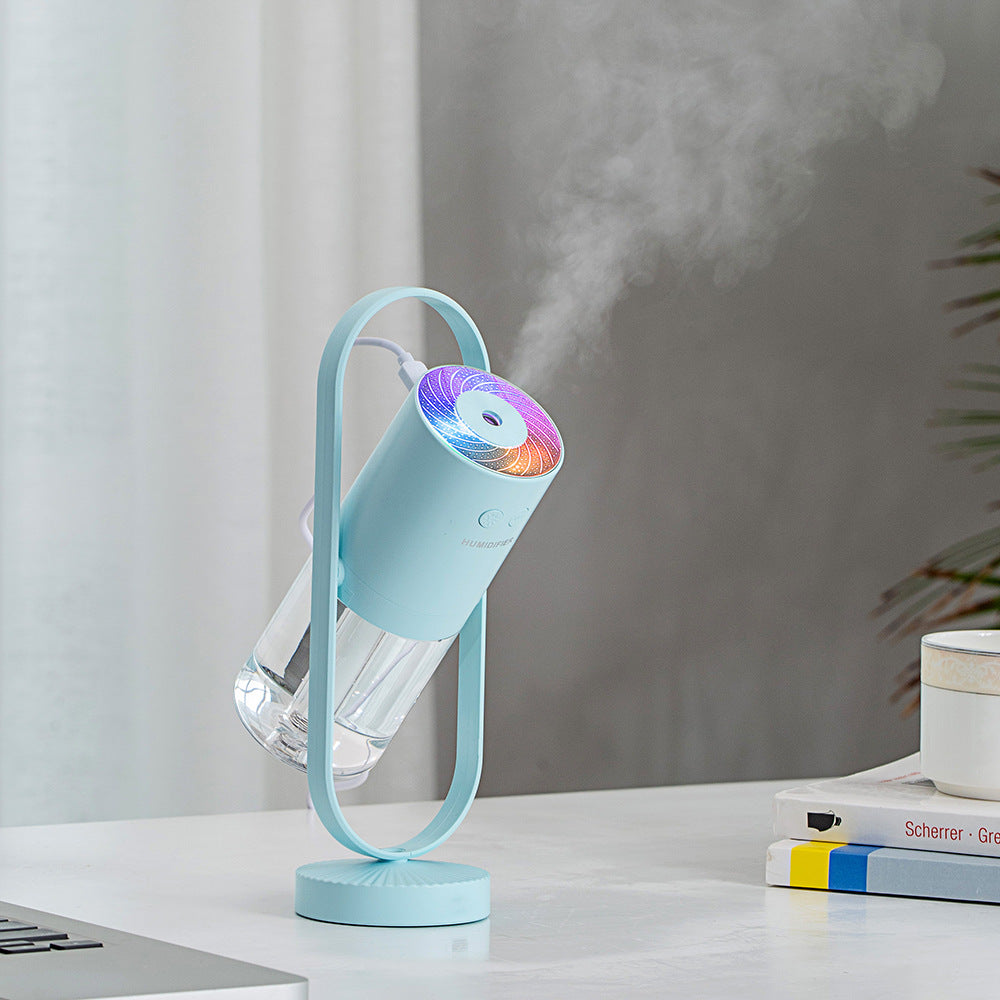 Magic Shadow USB Air Humidifier with Projection Night Light – Ultrasonic Mini Mist Maker for Home, Car & Office