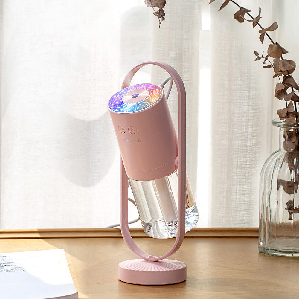 Magic Shadow USB Air Humidifier with Projection Night Light – Ultrasonic Mini Mist Maker for Home, Car & Office