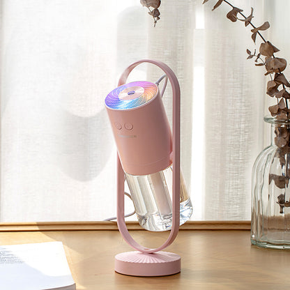 Magic Shadow USB Air Humidifier with Projection Night Light – Ultrasonic Mini Mist Maker for Home, Car & Office