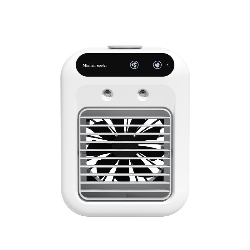 Mini Portable Air Conditioner – Water Cooling Fan for Room, Office Desk & Car Use