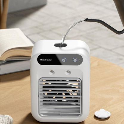 Mini Portable Air Conditioner – Water Cooling Fan for Room, Office Desk & Car Use